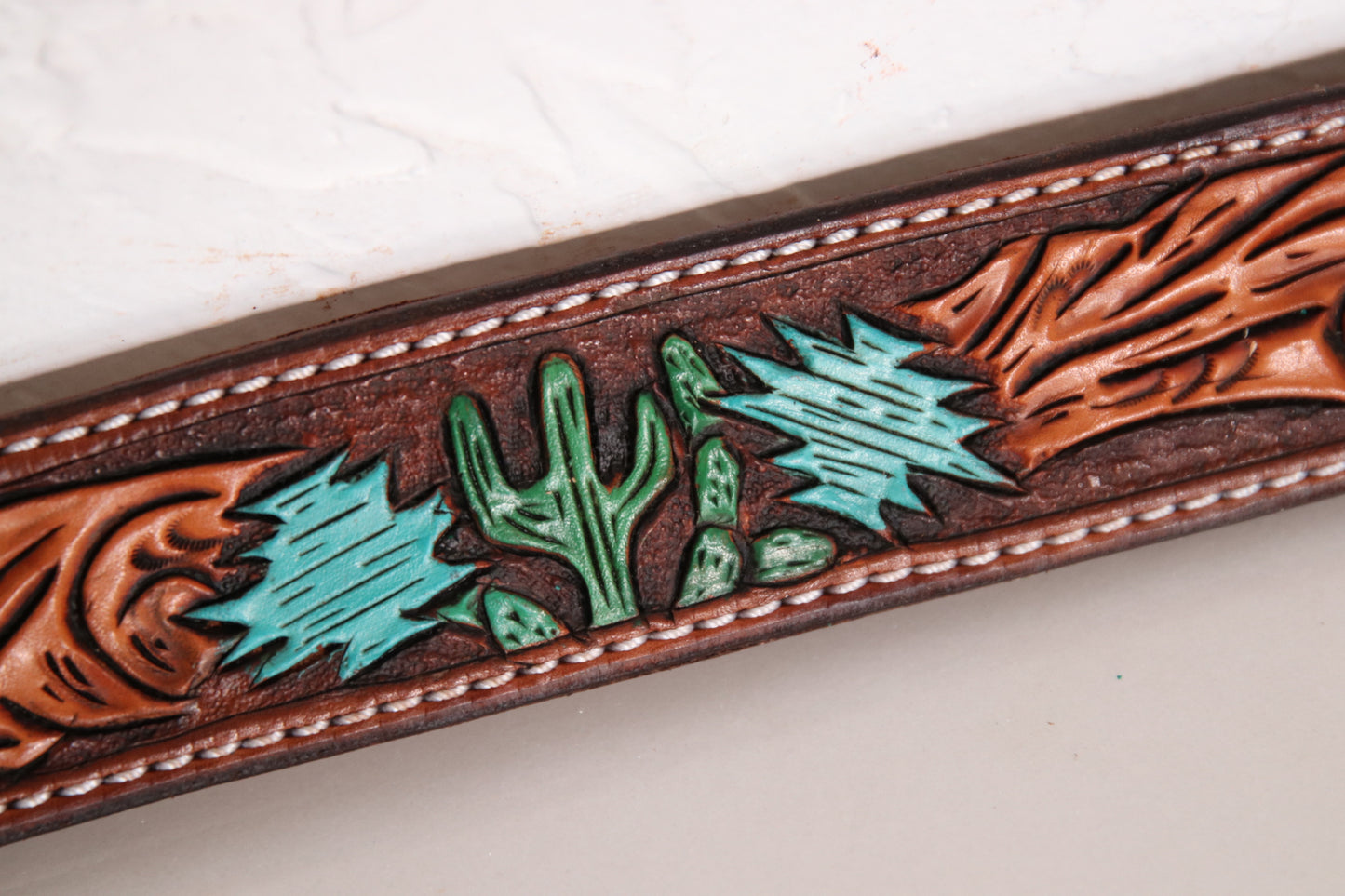 Tooled Western Kids Belt