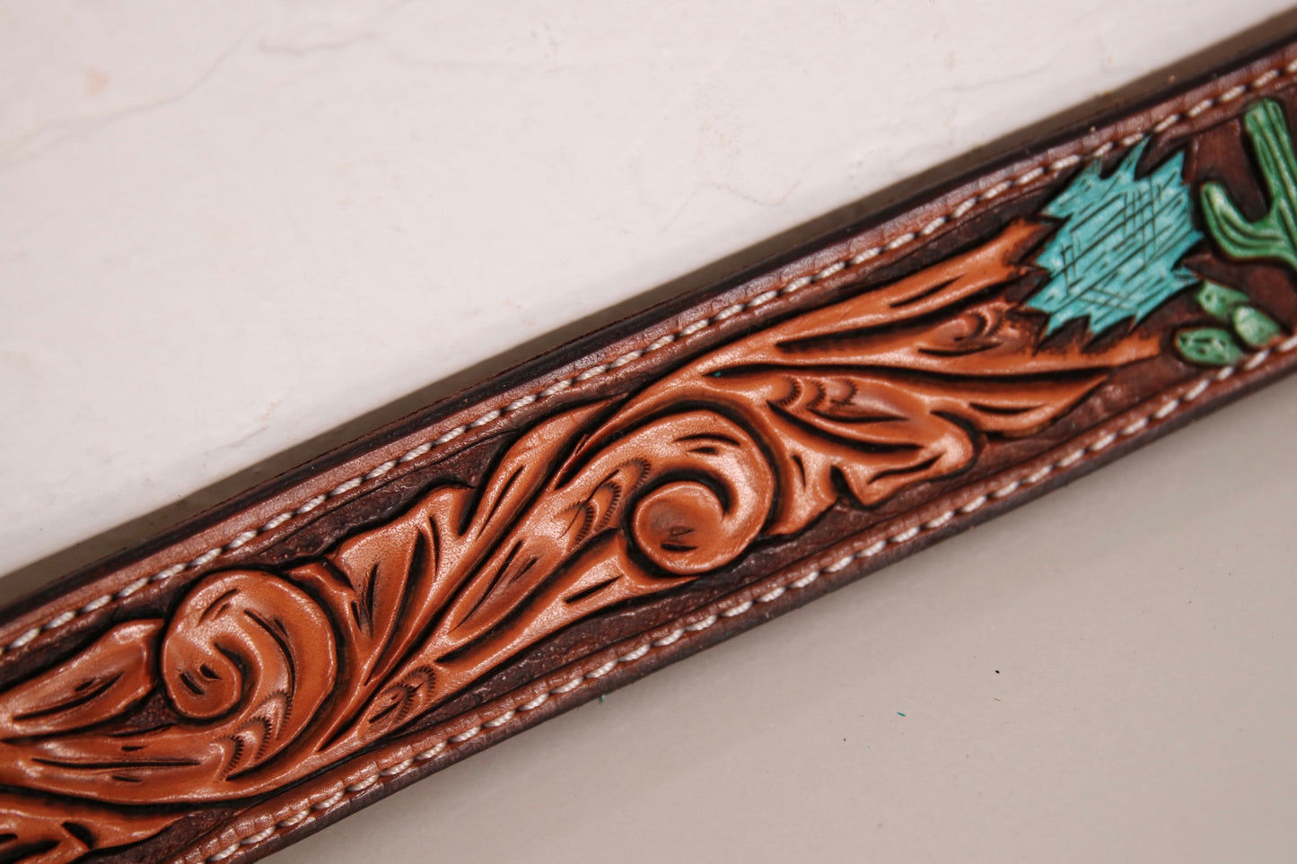 Tooled Western Kids Belt