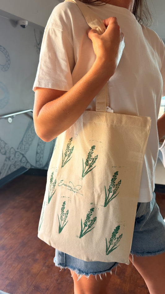 Printed Tote.