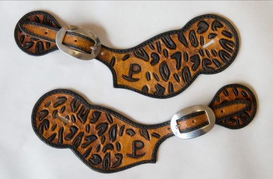 Leopard Spur Straps.