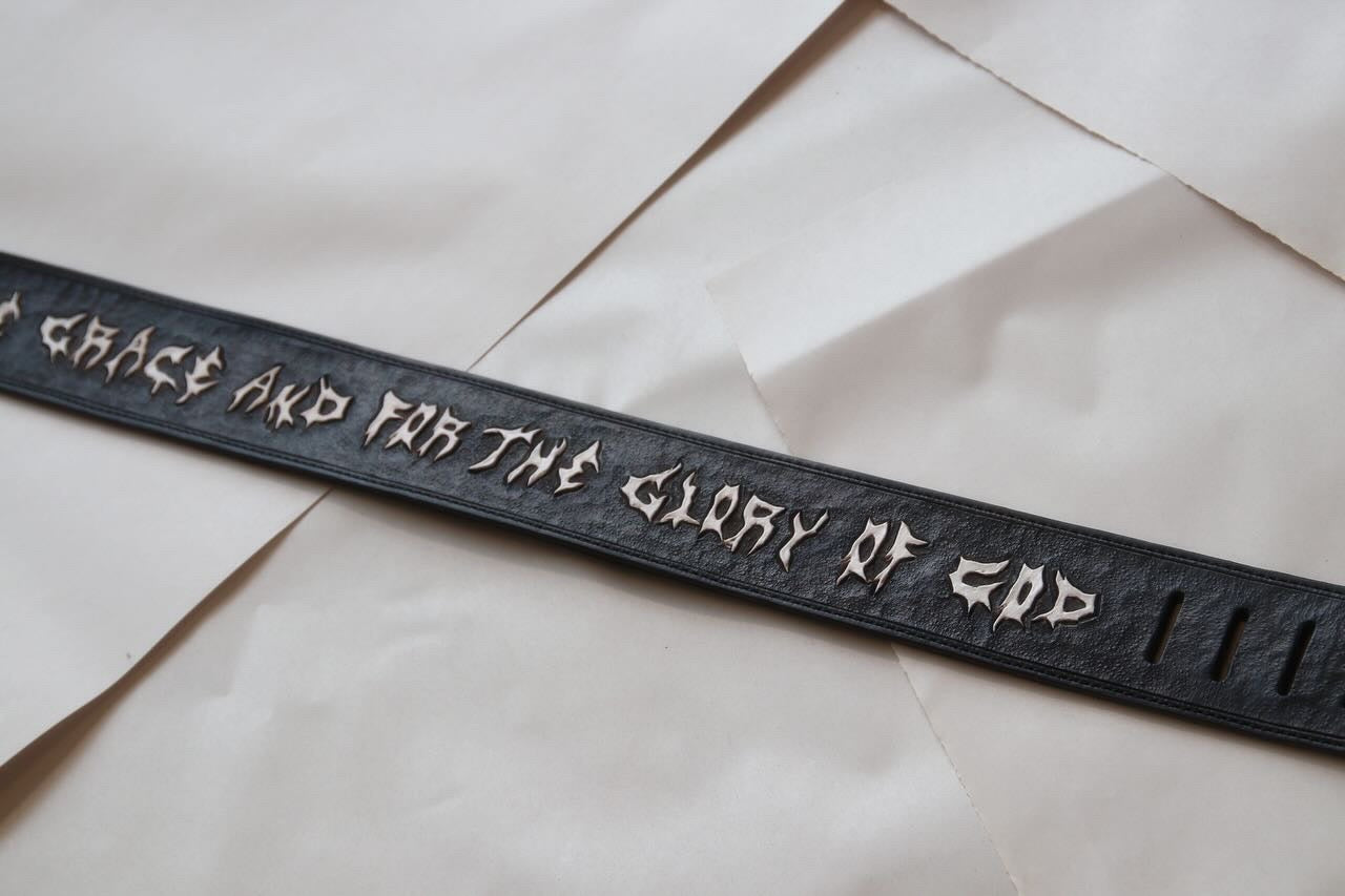 Custom Guitar Strap.