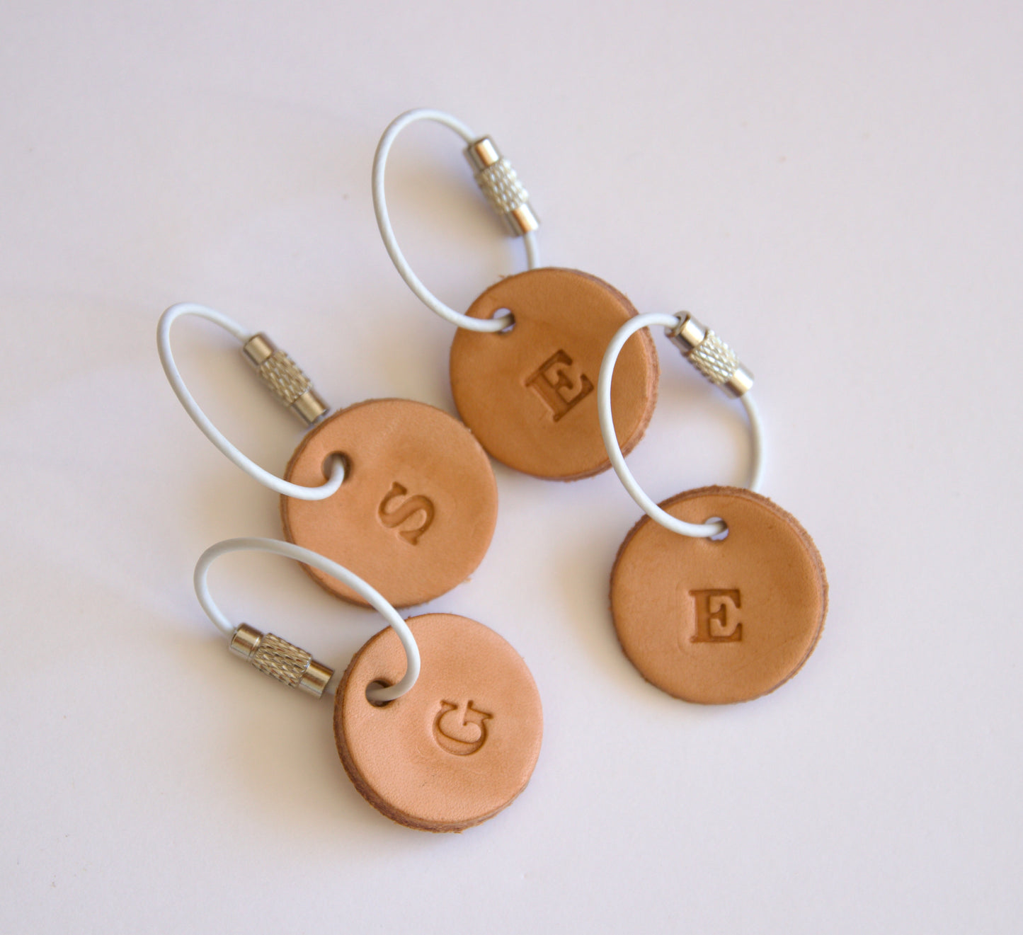 Letter Keychain.