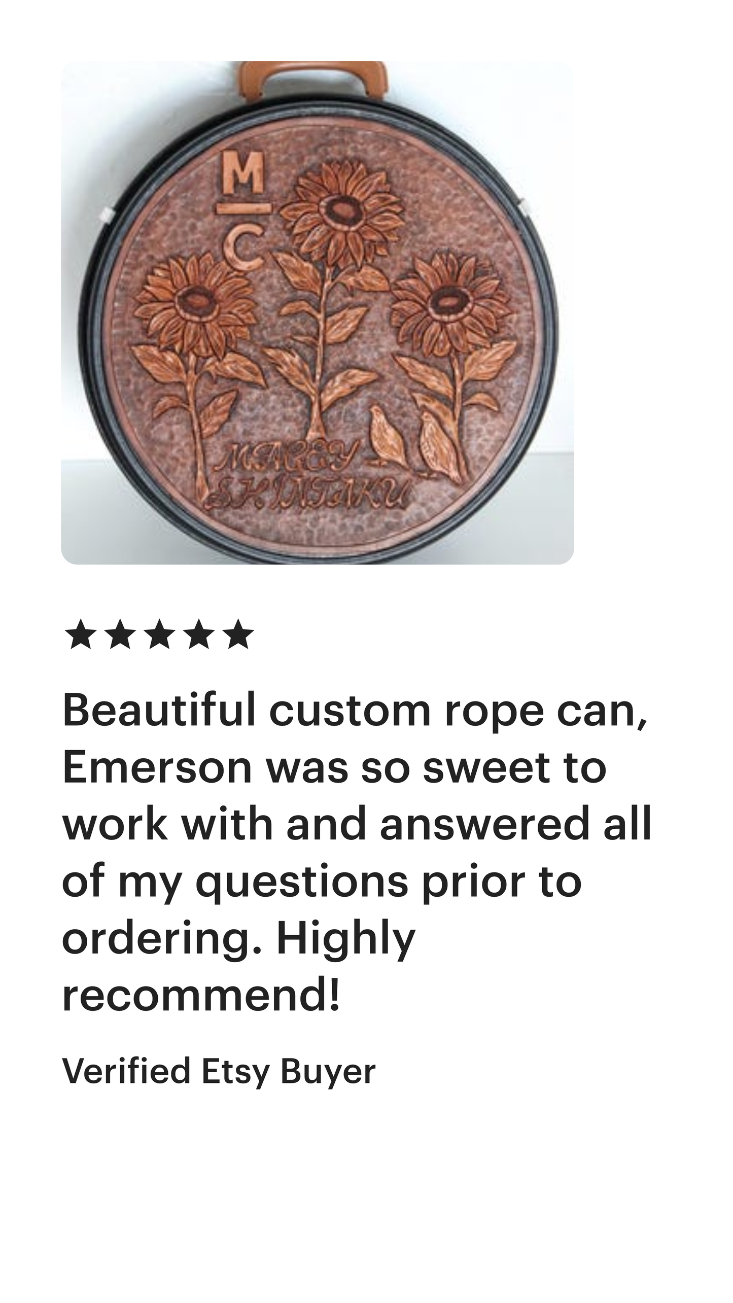 Custom Rope Can