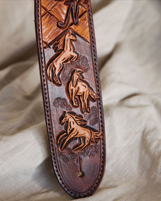 Custom Guitar Strap.