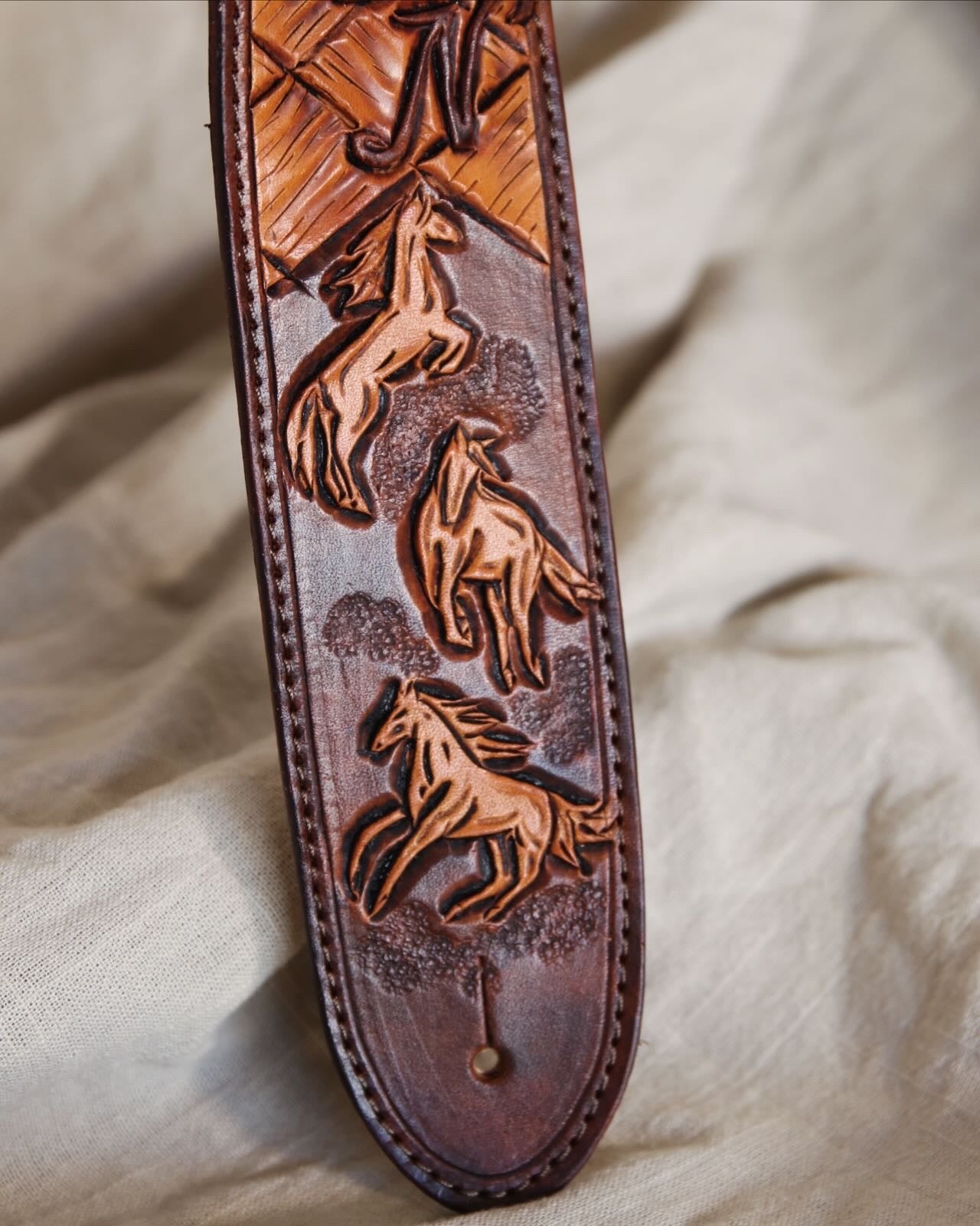 Custom Guitar Strap.