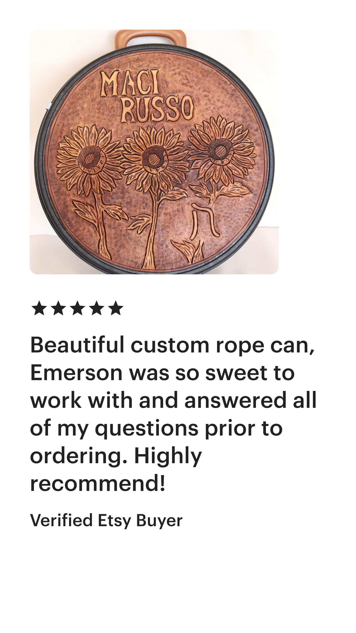 Custom Rope Can