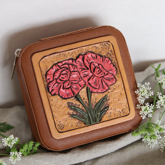 Carnation Jewelry Case