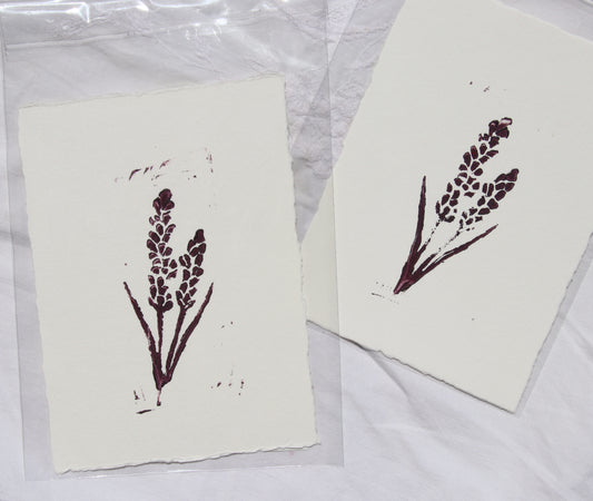 Lavender Print.