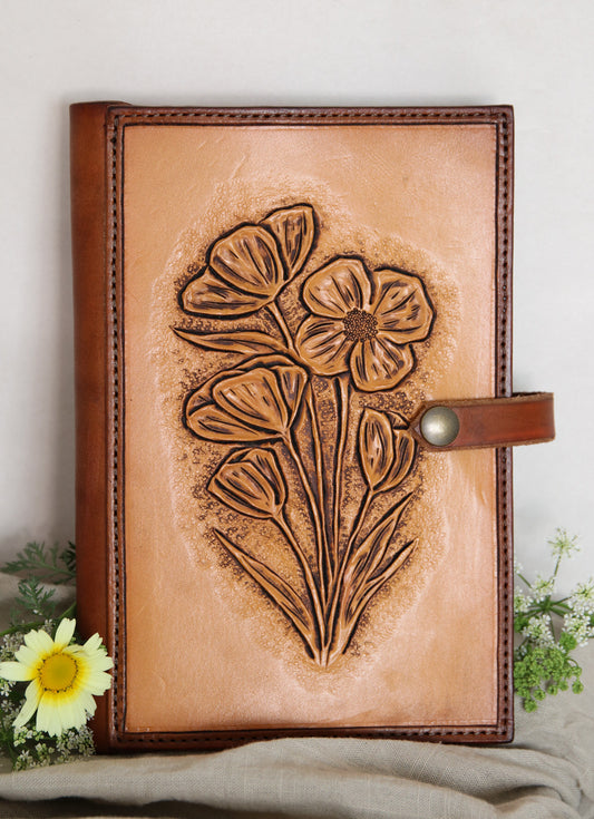 Poppy Journal Cover