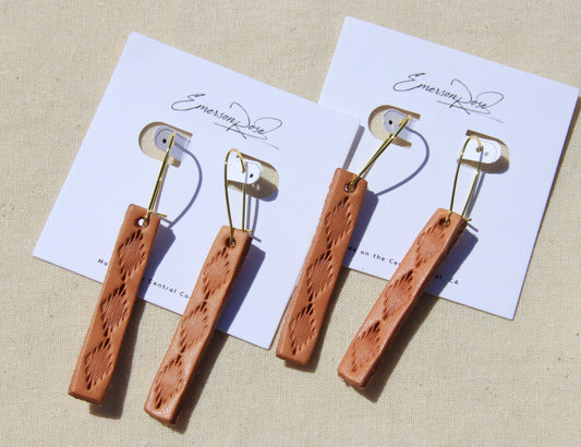 Leather Earrings