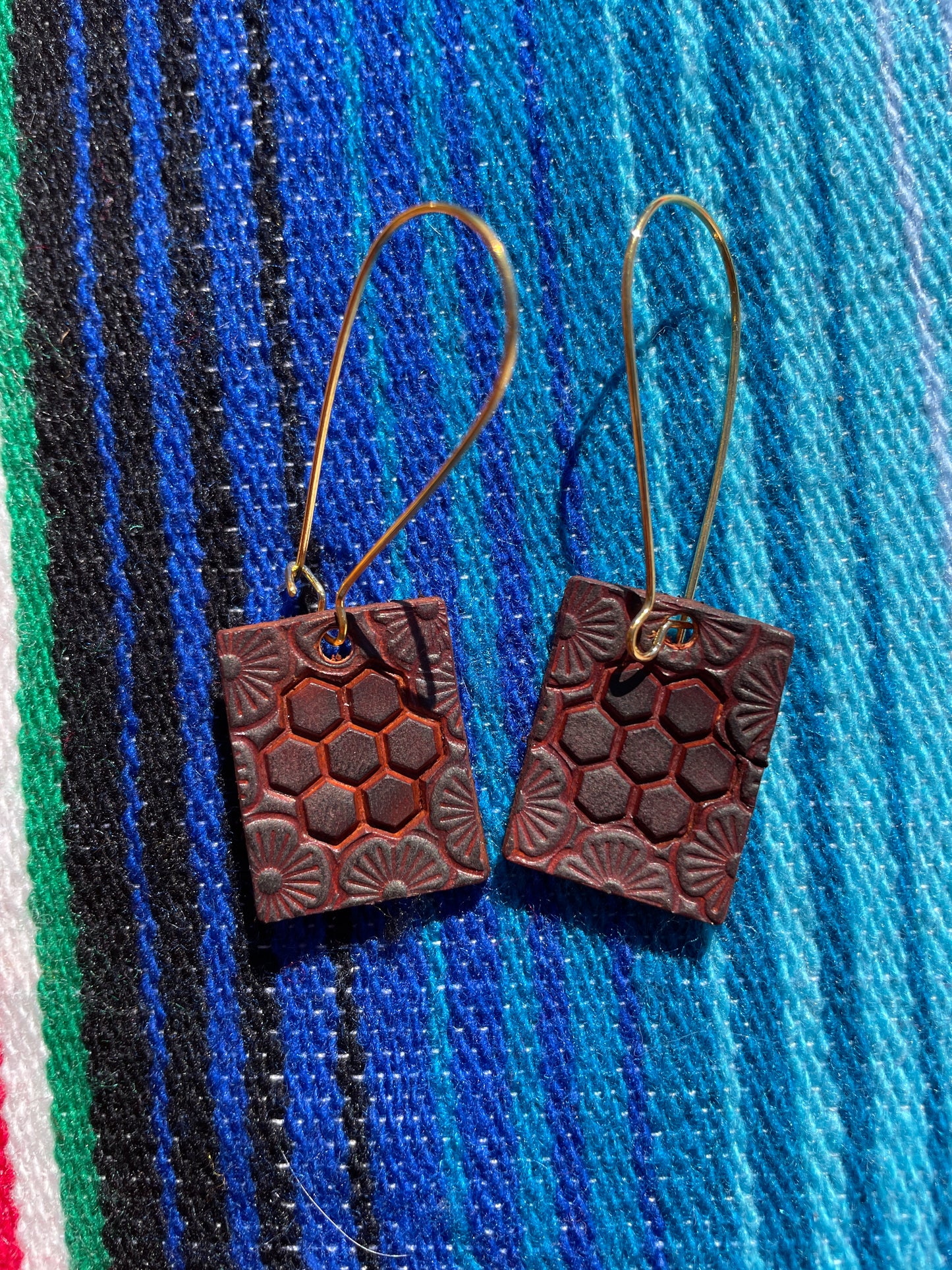 Honeycomb Earrings