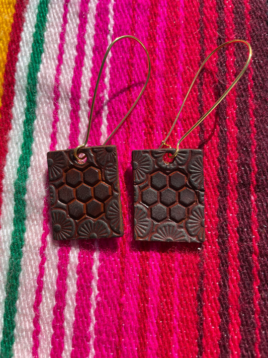 Honeycomb Earrings